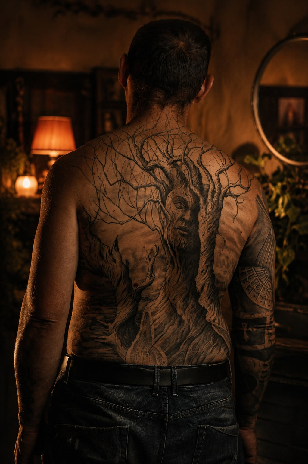 Cara árbol, tatuaje de espalda 2026
